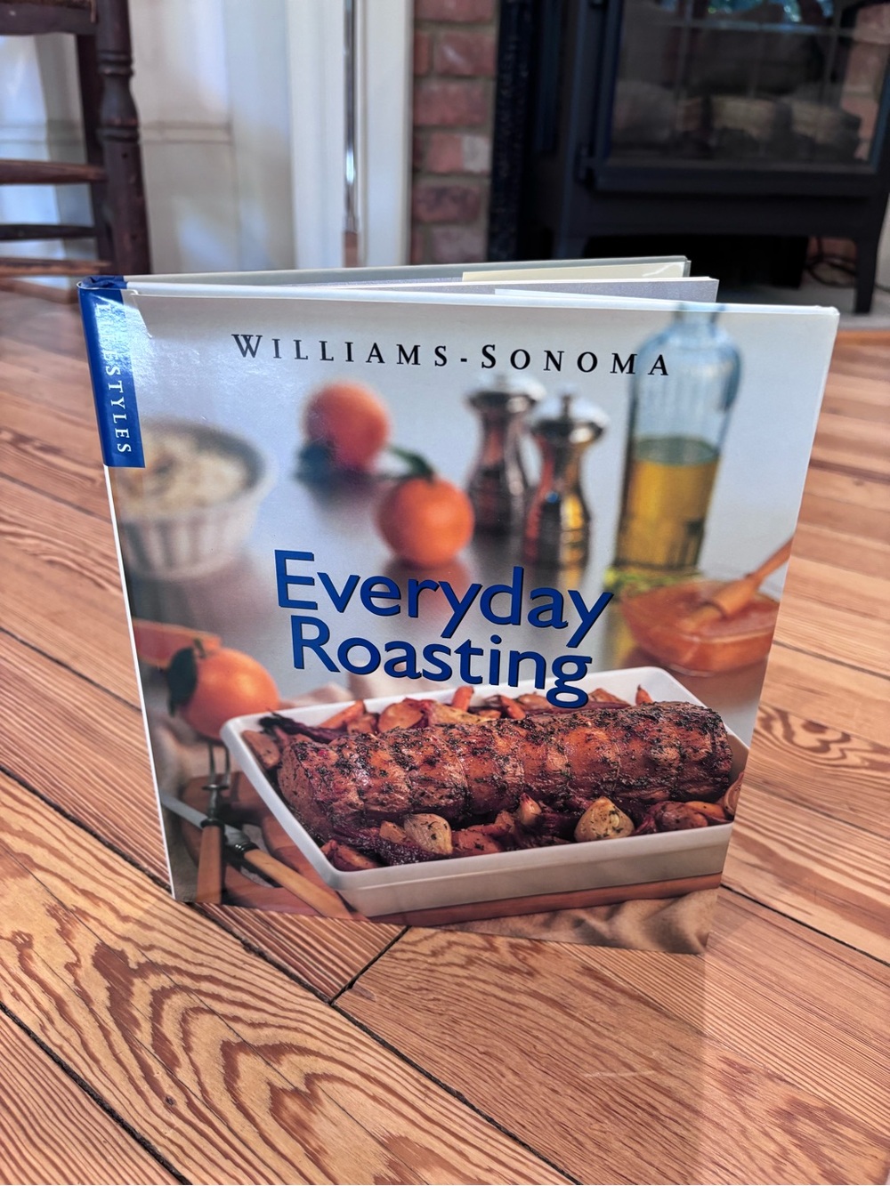 Williams Sonoma Everyday Roasting Cookbook - Blue and White Cover
